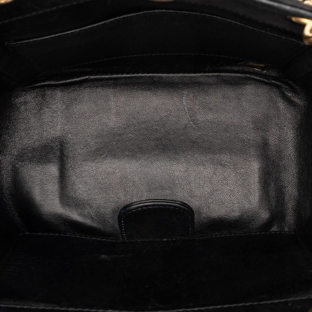 Pre-Loved Chanel Jersey CC Chocolate Bar Shoulder Bag - Picture 4 of 7